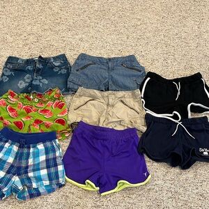 Girl shorts bundle in size 12
